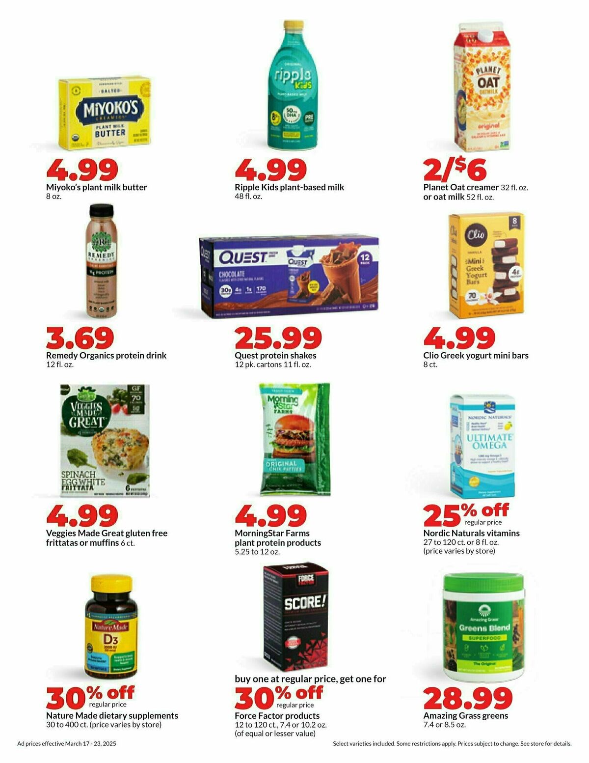 Hy-Vee Weekly Ad from March 17