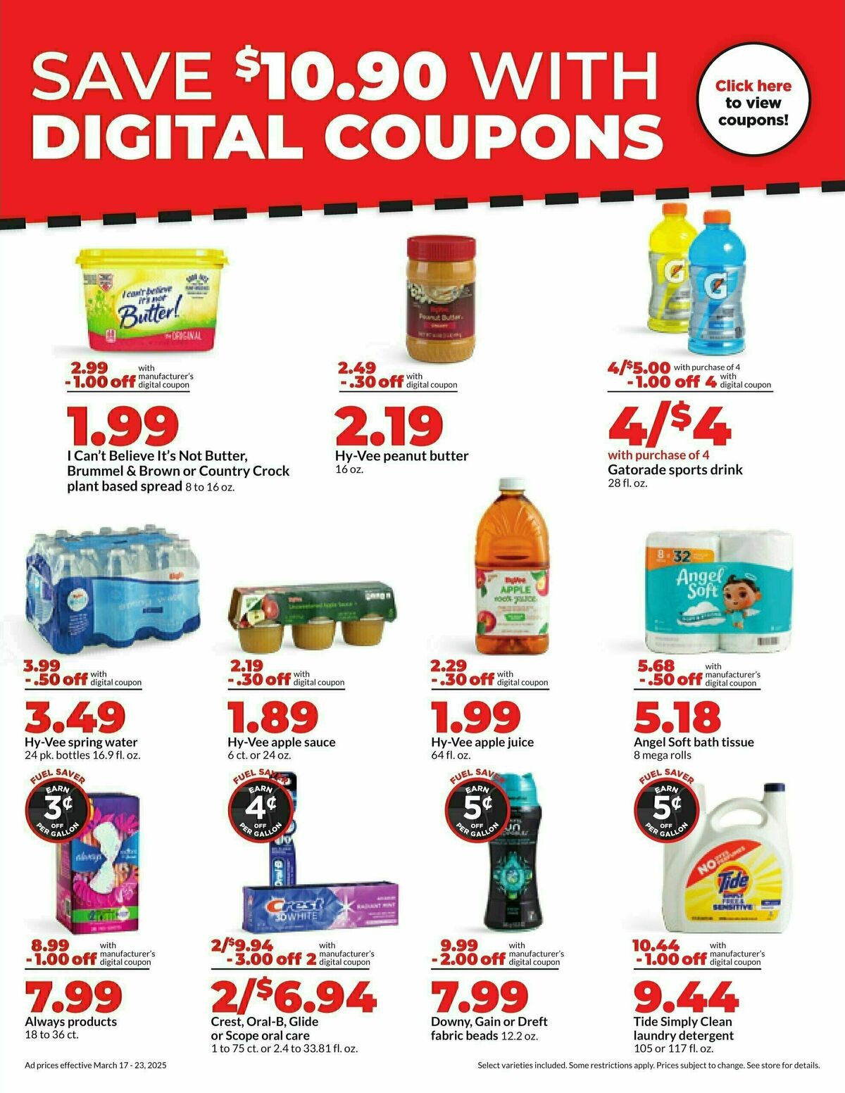 Hy-Vee Weekly Ad from March 17