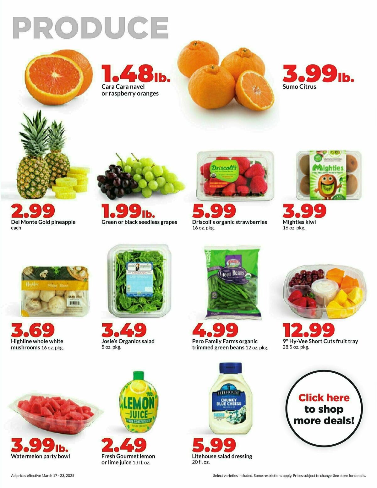 Hy-Vee Weekly Ad from March 17