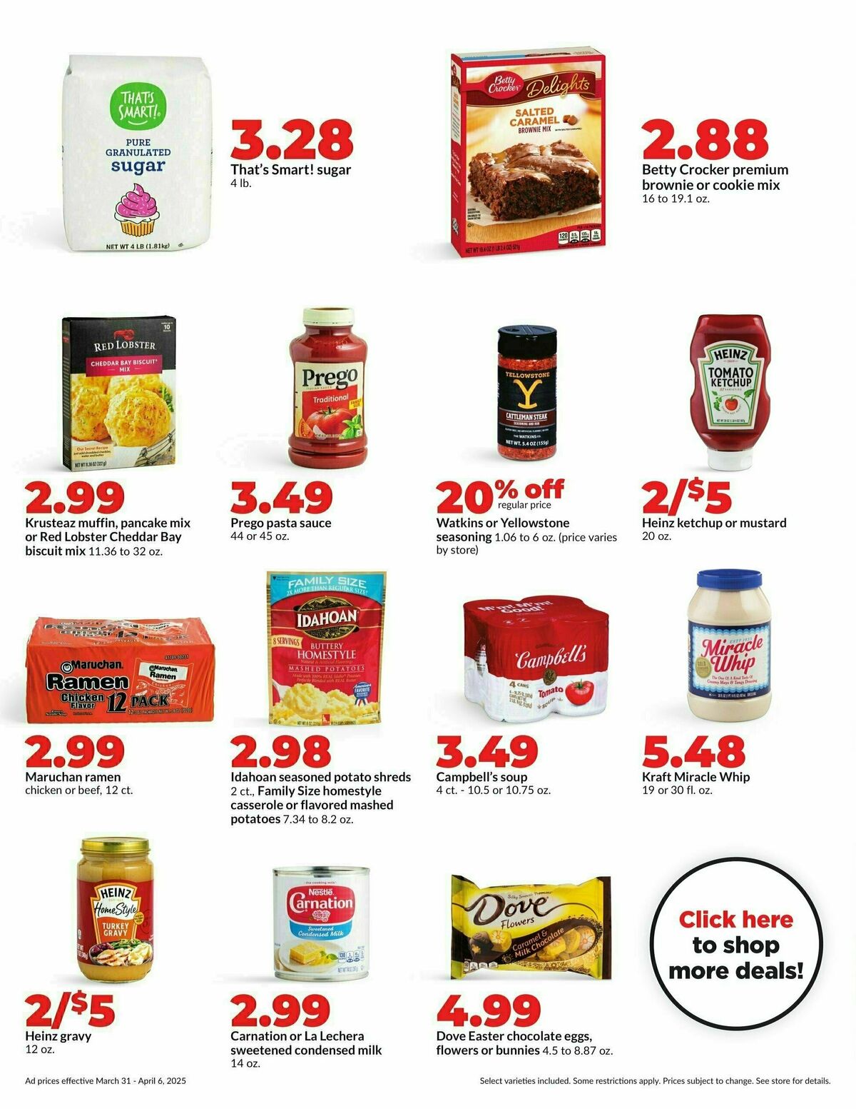 Hy-Vee Weekly Ad from March 31