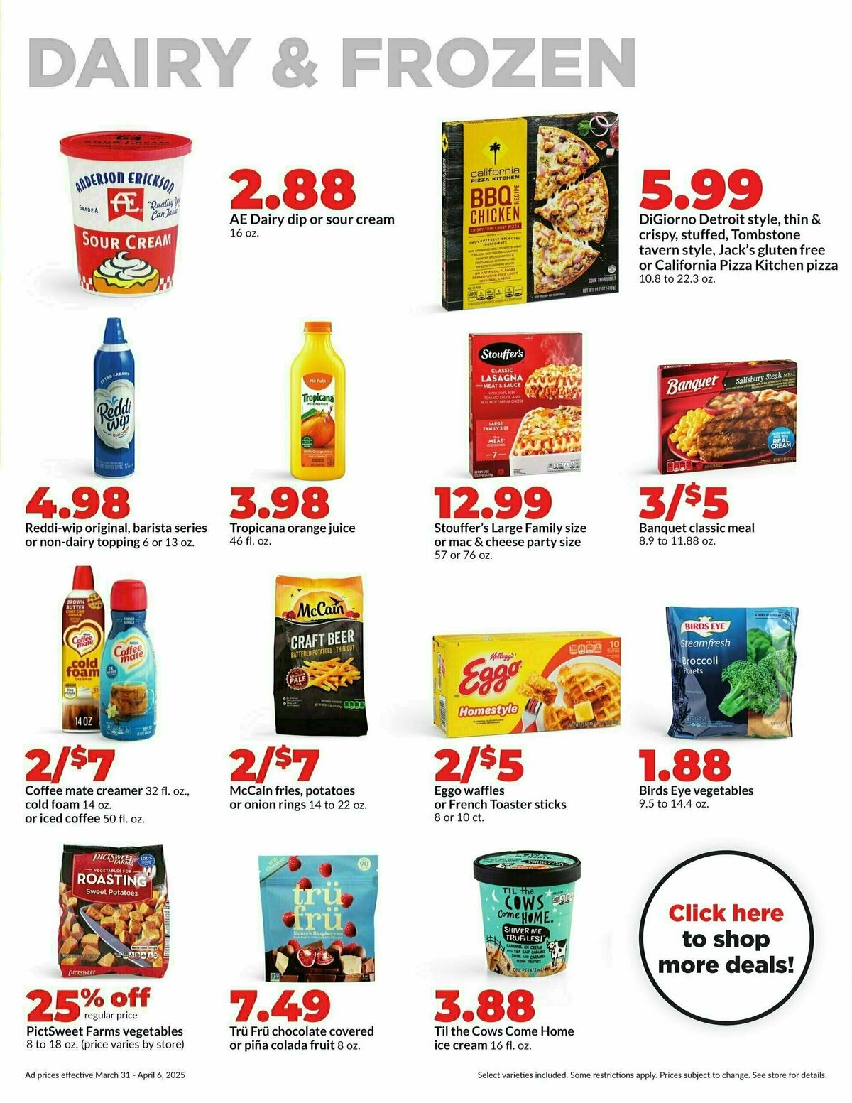 Hy-Vee Weekly Ad from March 31