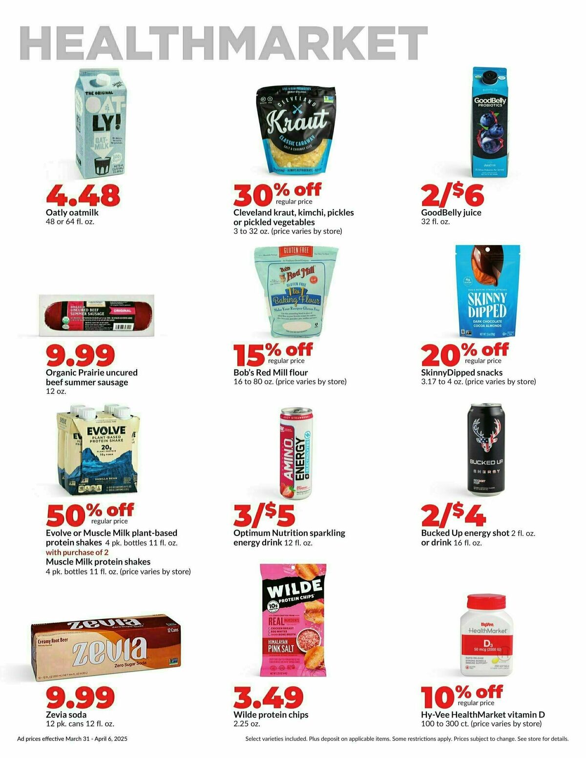 Hy-Vee Weekly Ad from March 31
