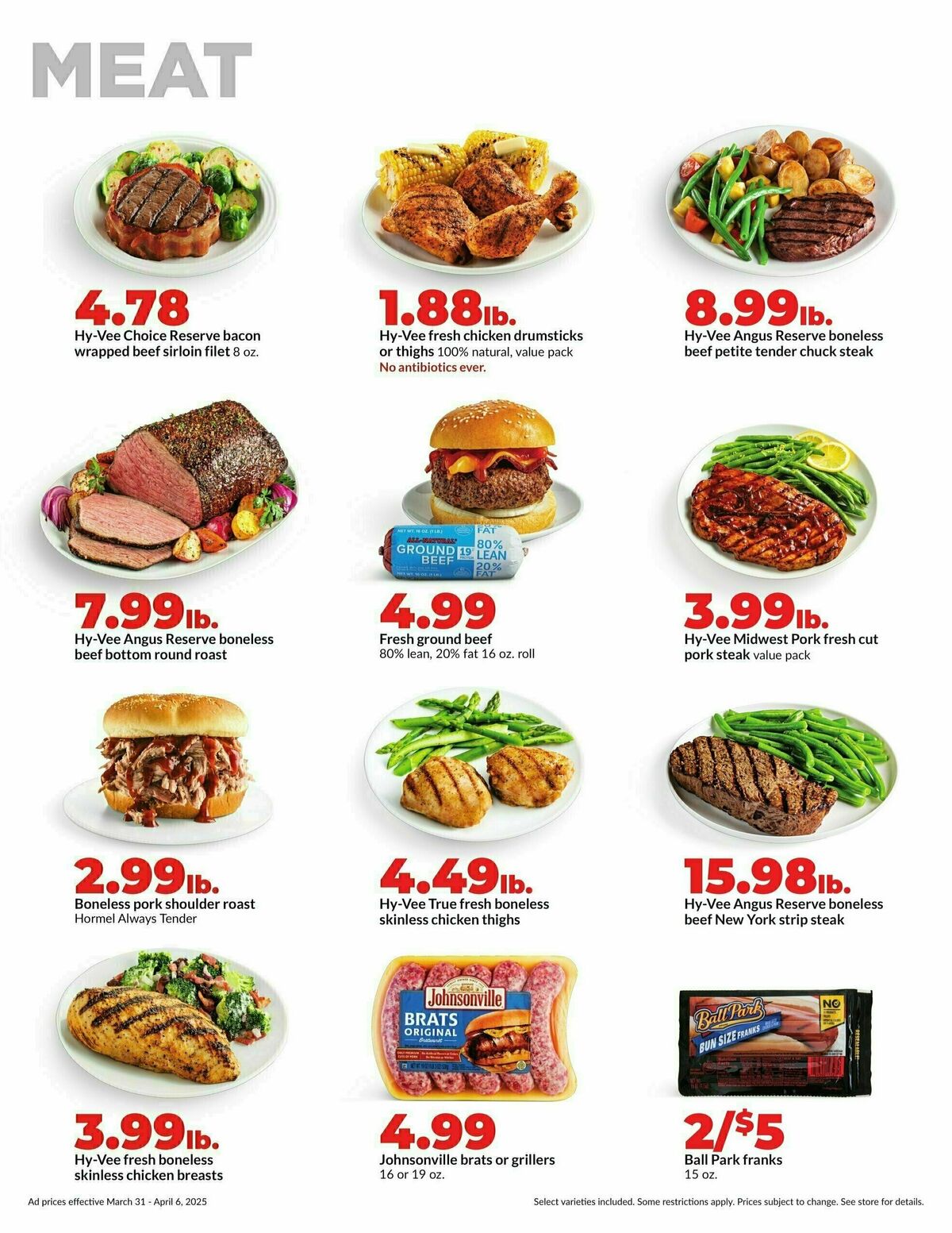 Hy-Vee Weekly Ad from March 31