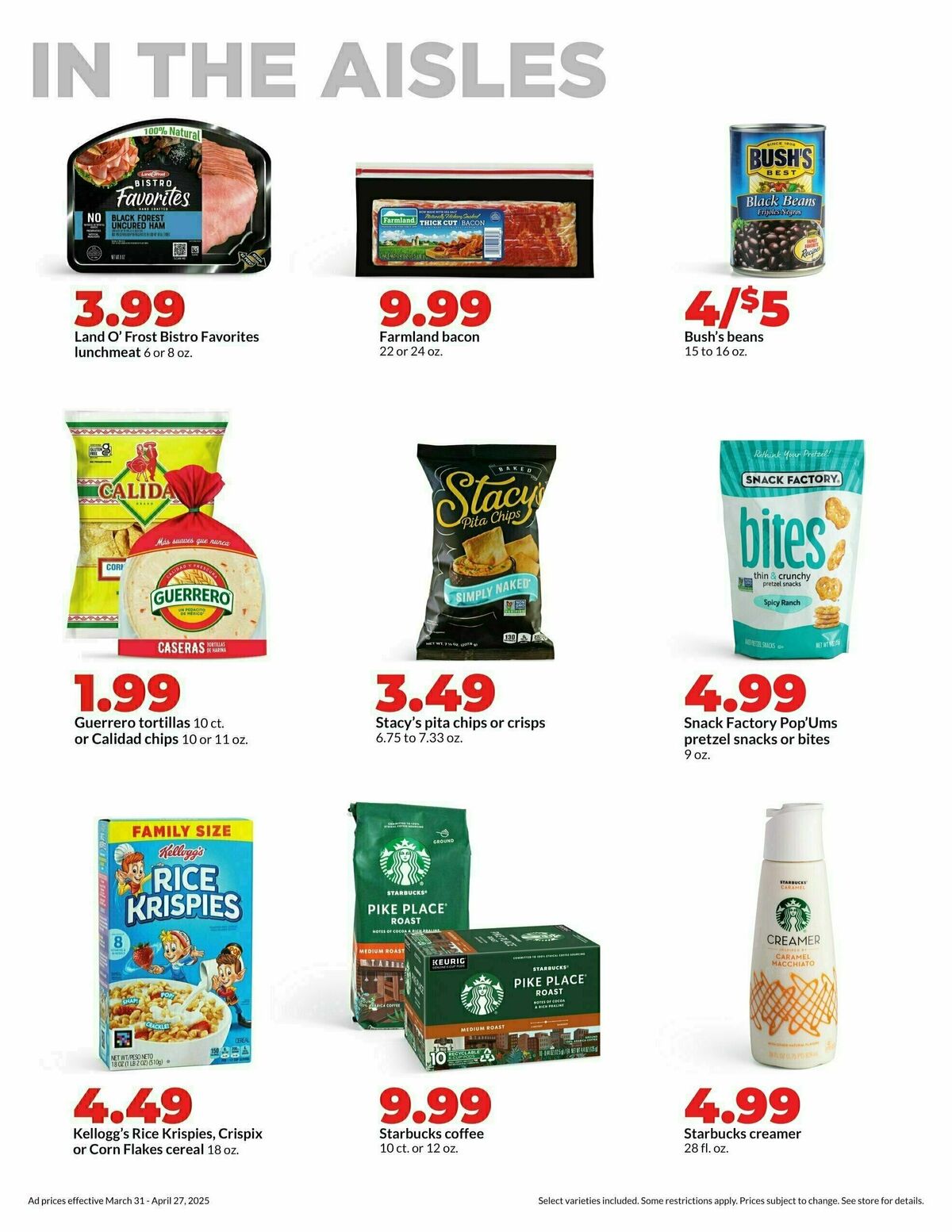 Hy-Vee Deals Good All Month Long Weekly Ad from March 31