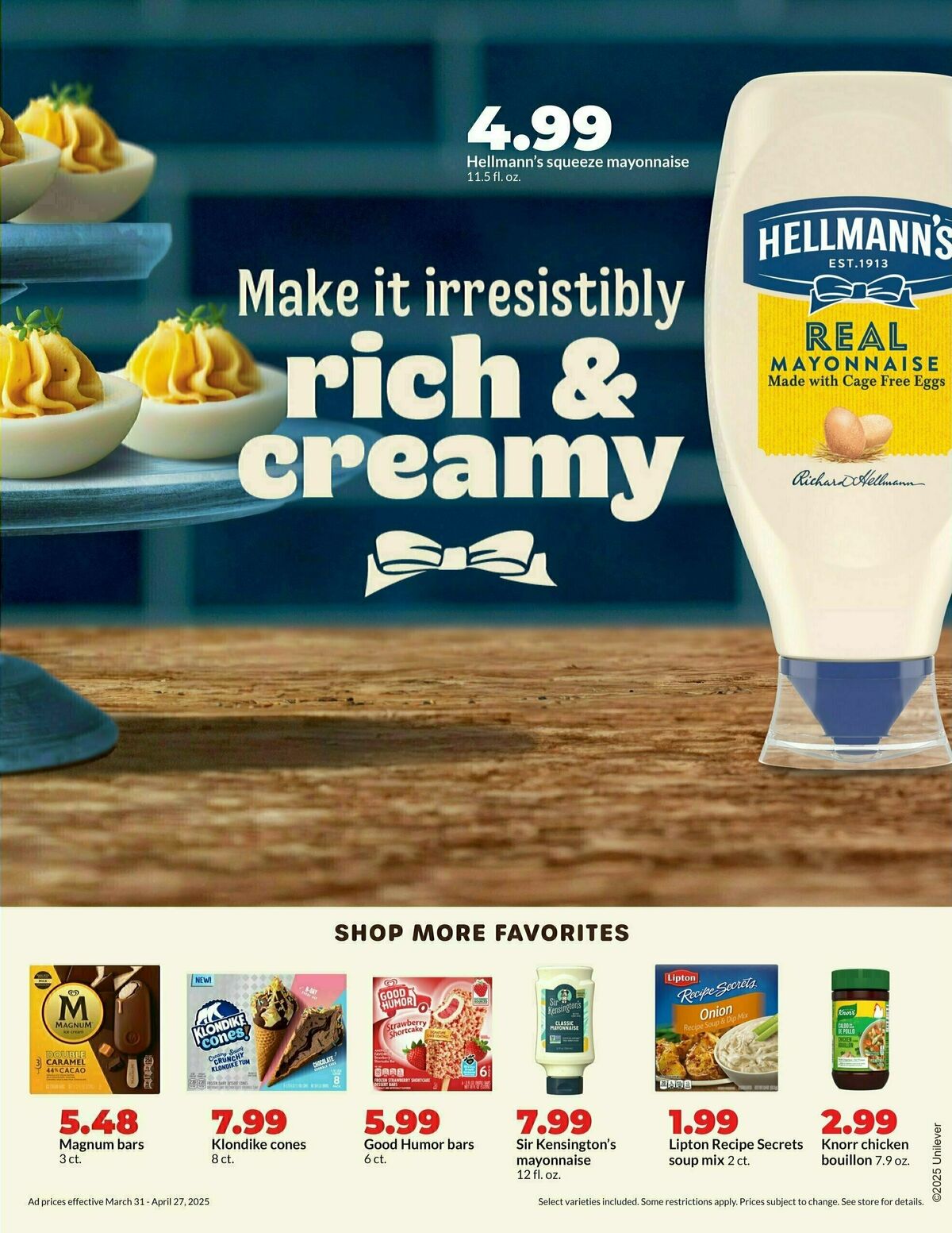 Hy-Vee Deals Good All Month Long Weekly Ad from March 31