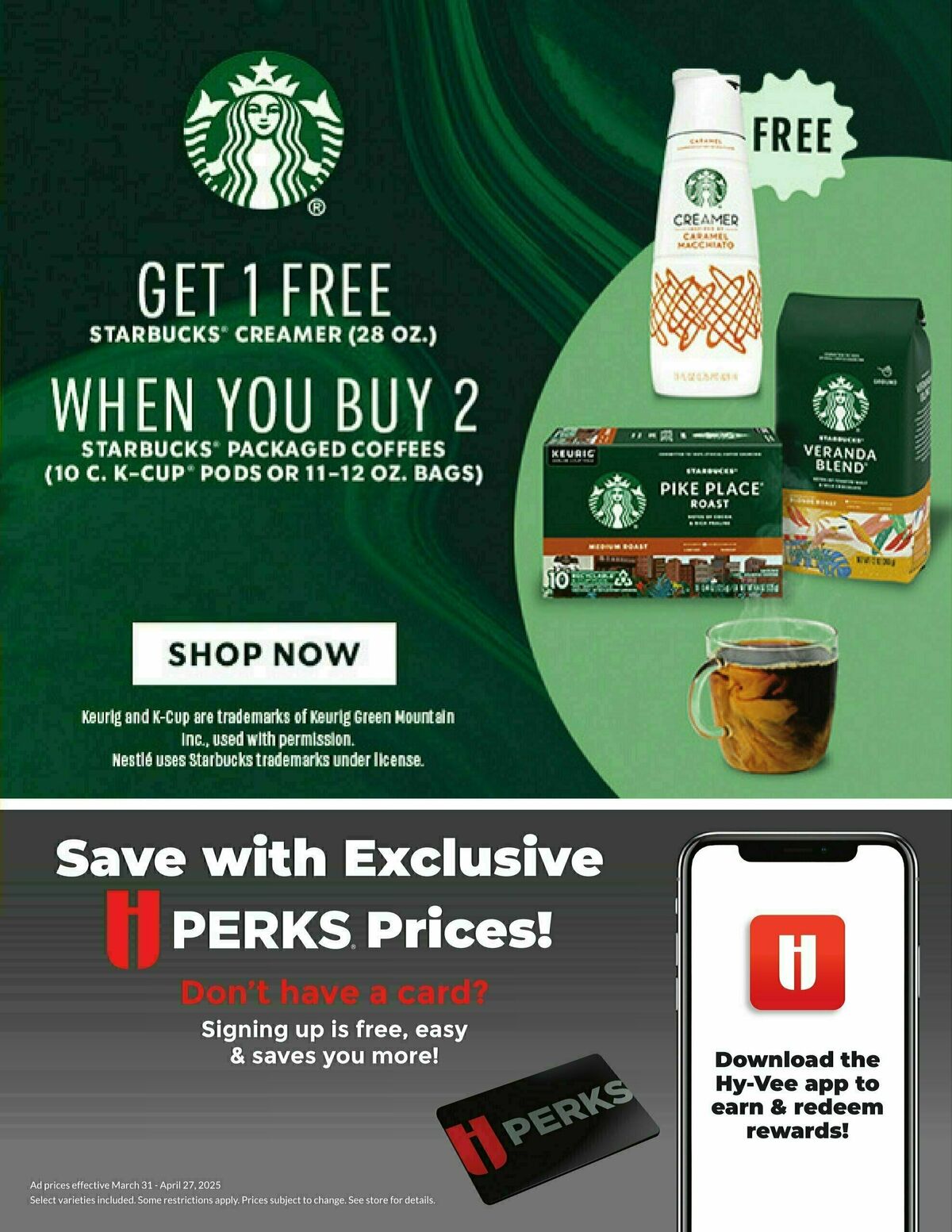 Hy-Vee Deals Good All Month Long Weekly Ad from March 31