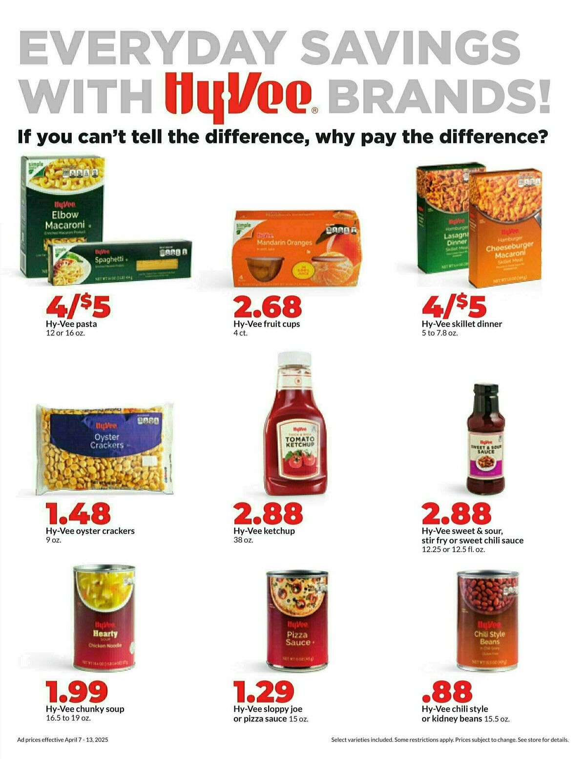 Hy-Vee Weekly Ad from April 7