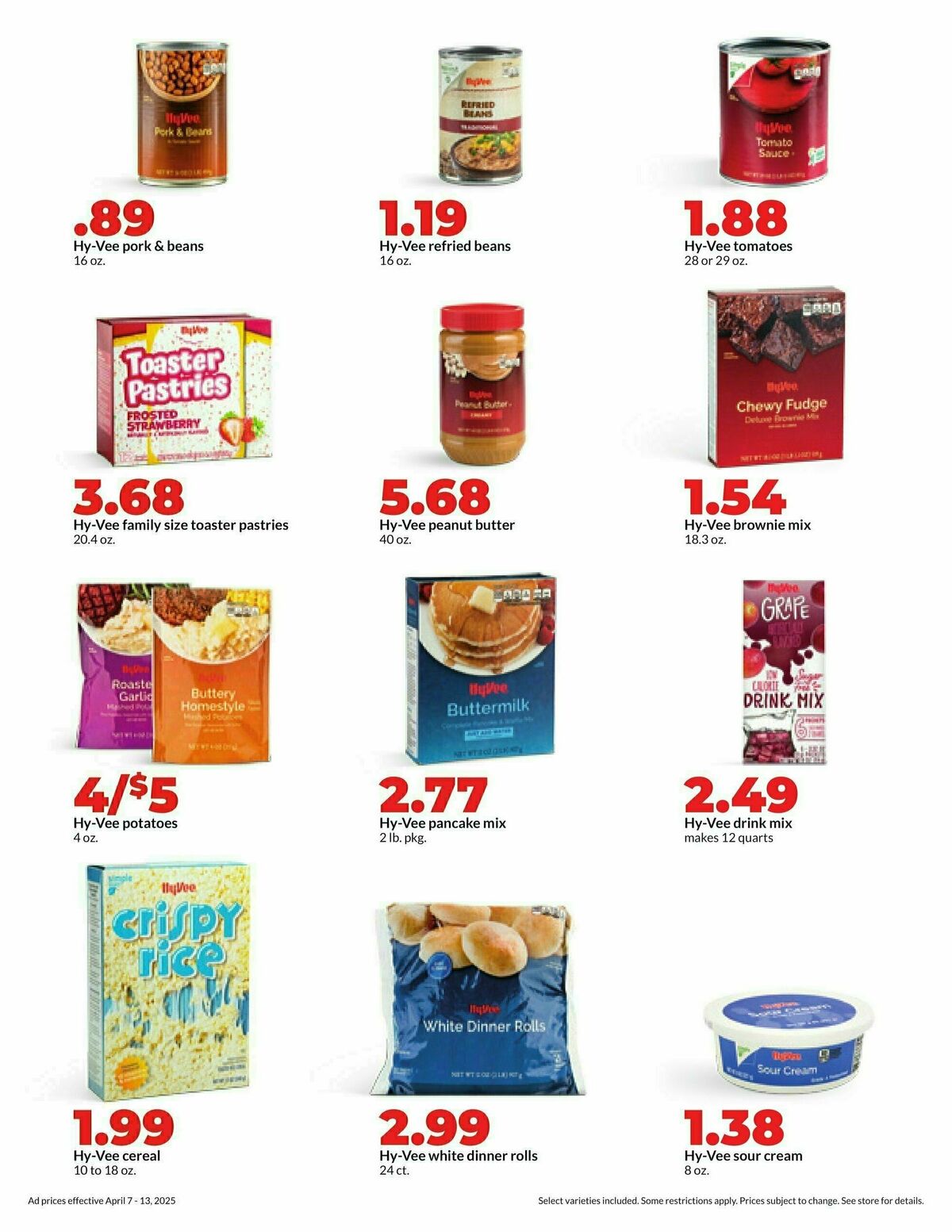 Hy-Vee Weekly Ad from April 7