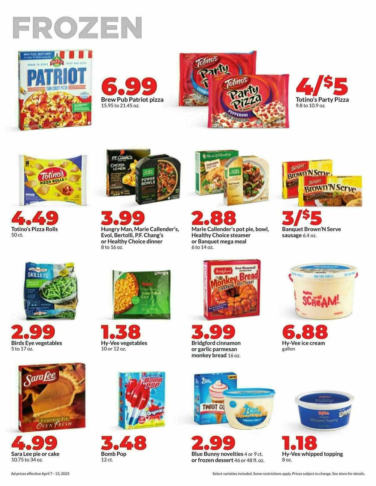Hy-Vee Weekly Ad from April 7