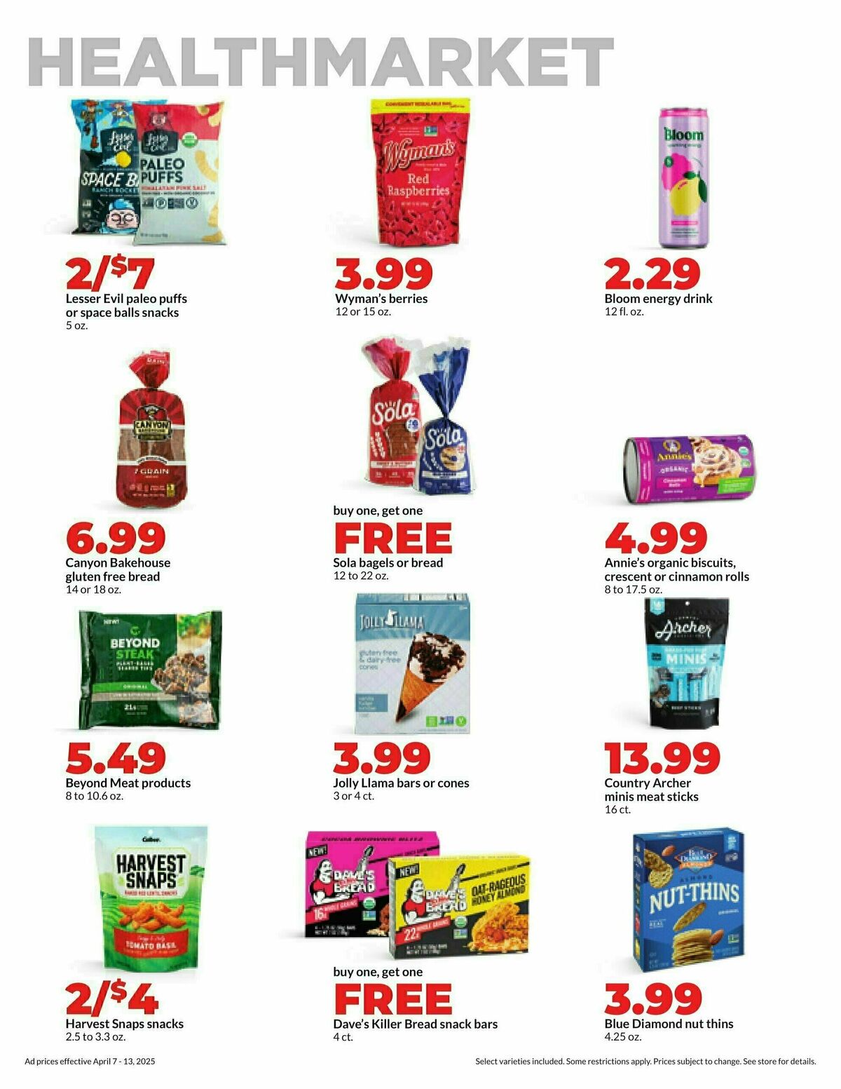 Hy-Vee Weekly Ad from April 7