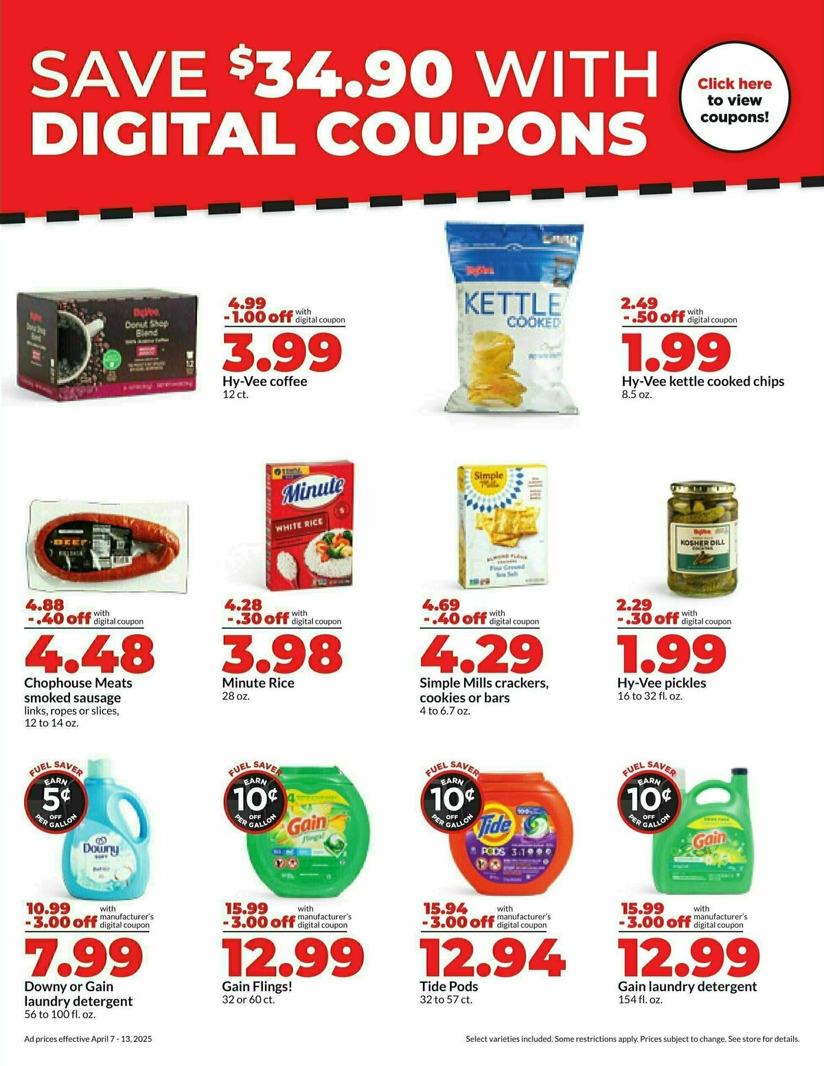 Hy-Vee Weekly Ad from April 7
