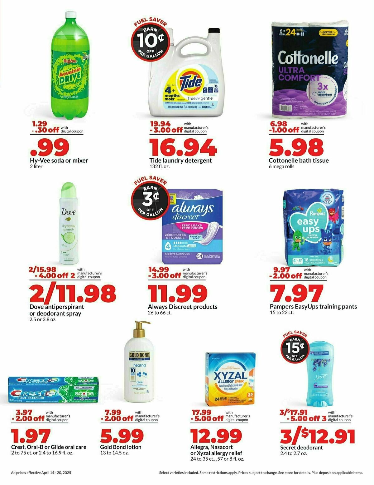 Hy-Vee Weekly Ad from April 14