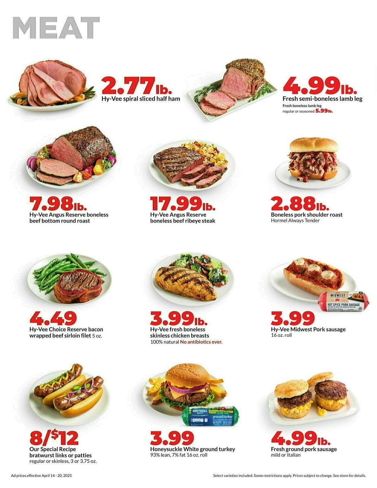 Hy-Vee Weekly Ad from April 14
