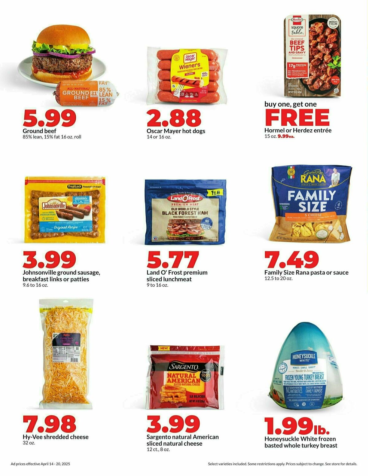 Hy-Vee Weekly Ad from April 14