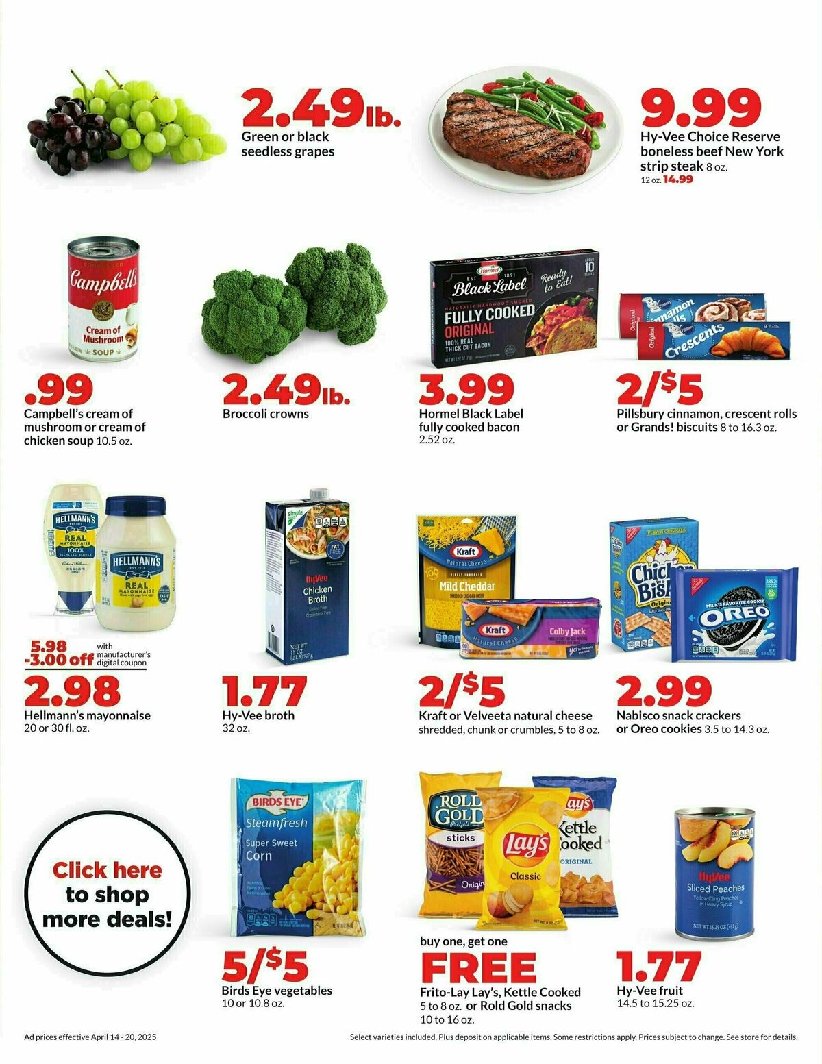 Hy-Vee Weekly Ad from April 14