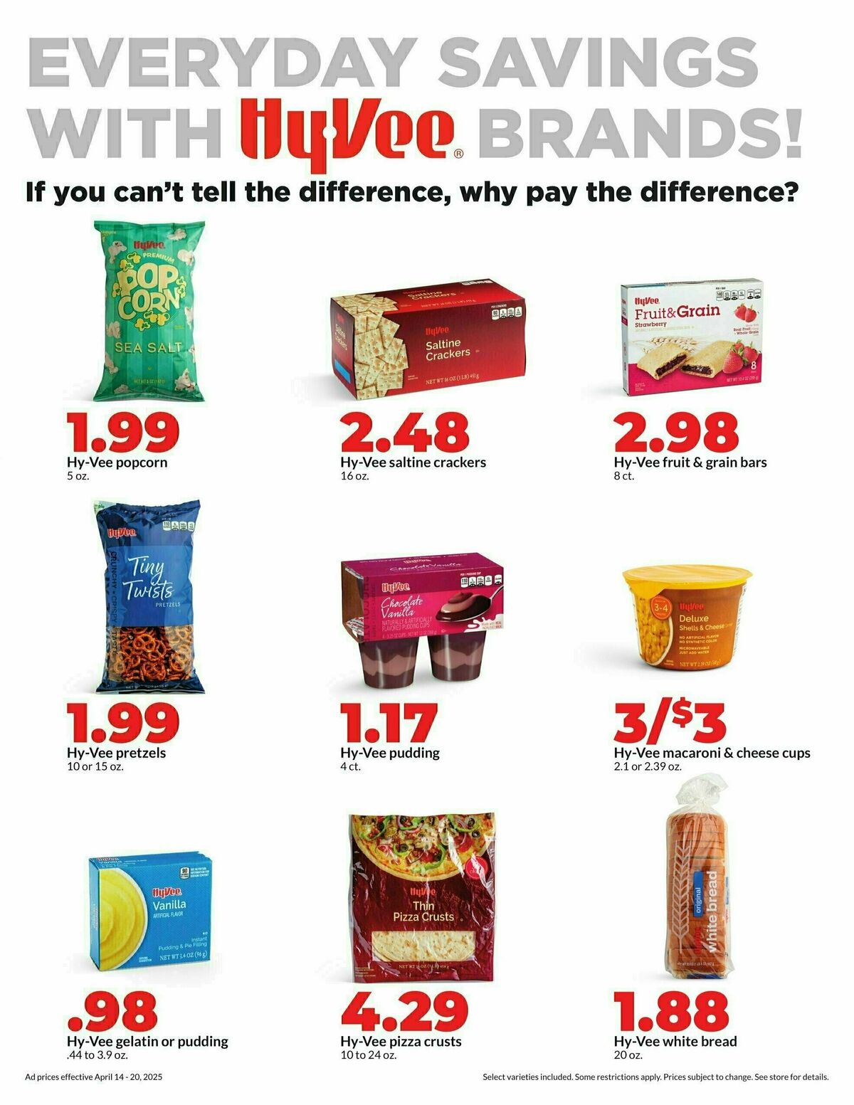 Hy-Vee Weekly Ad from April 14