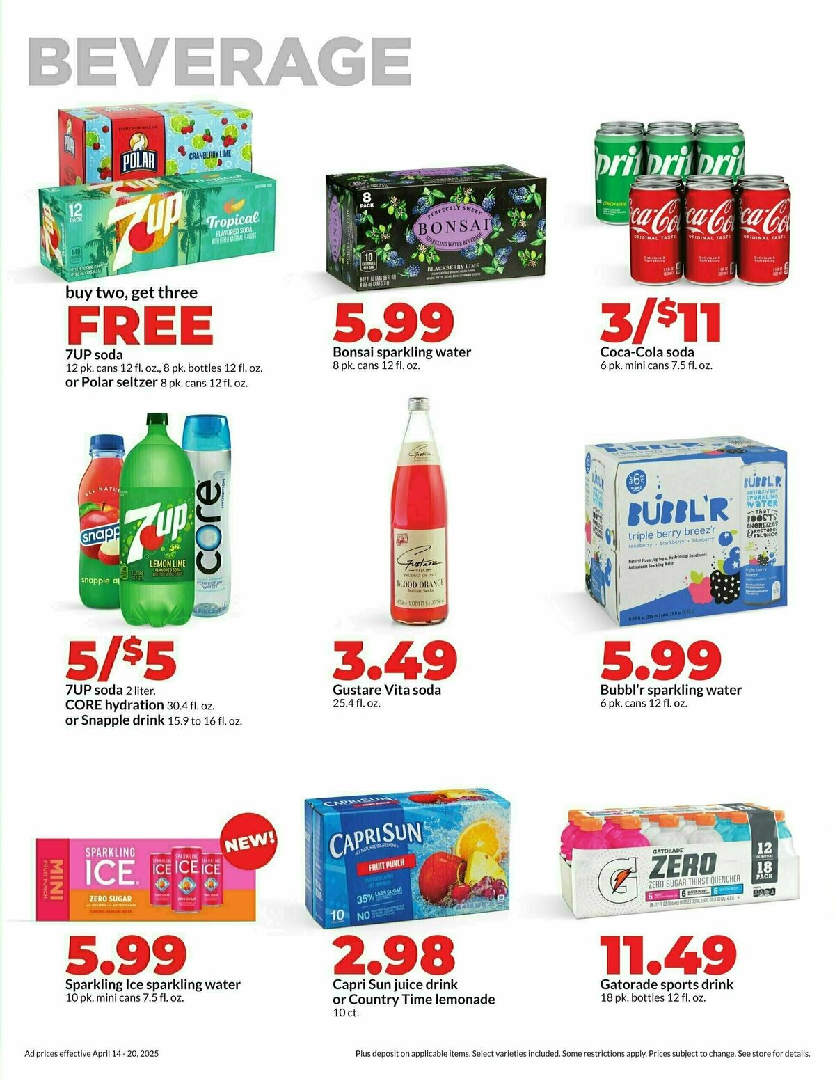 Hy-Vee Weekly Ad from April 14