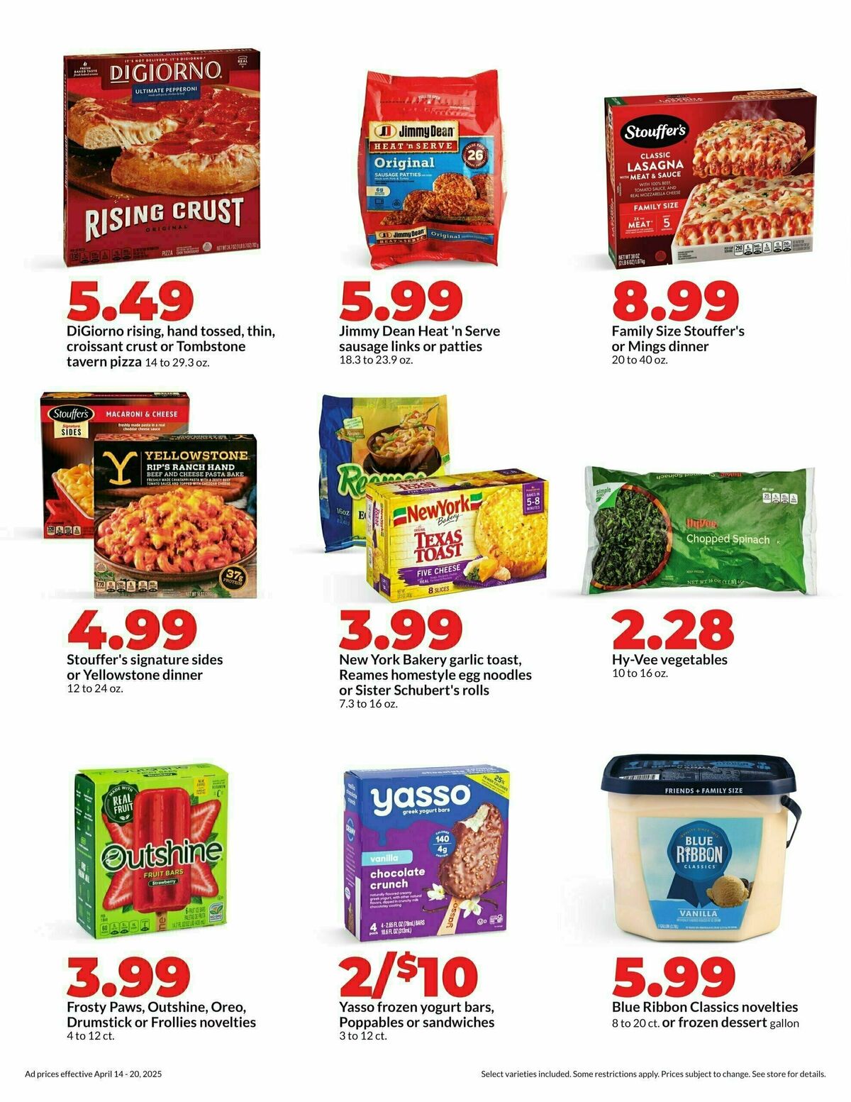 Hy-Vee Weekly Ad from April 14