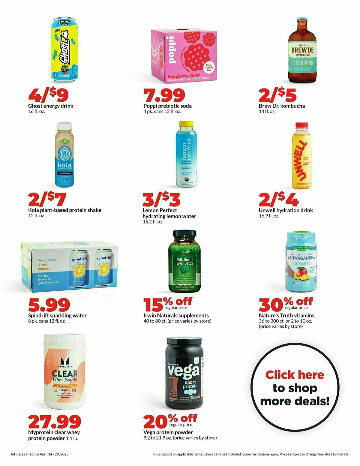 Hy-Vee Weekly Ad from April 14