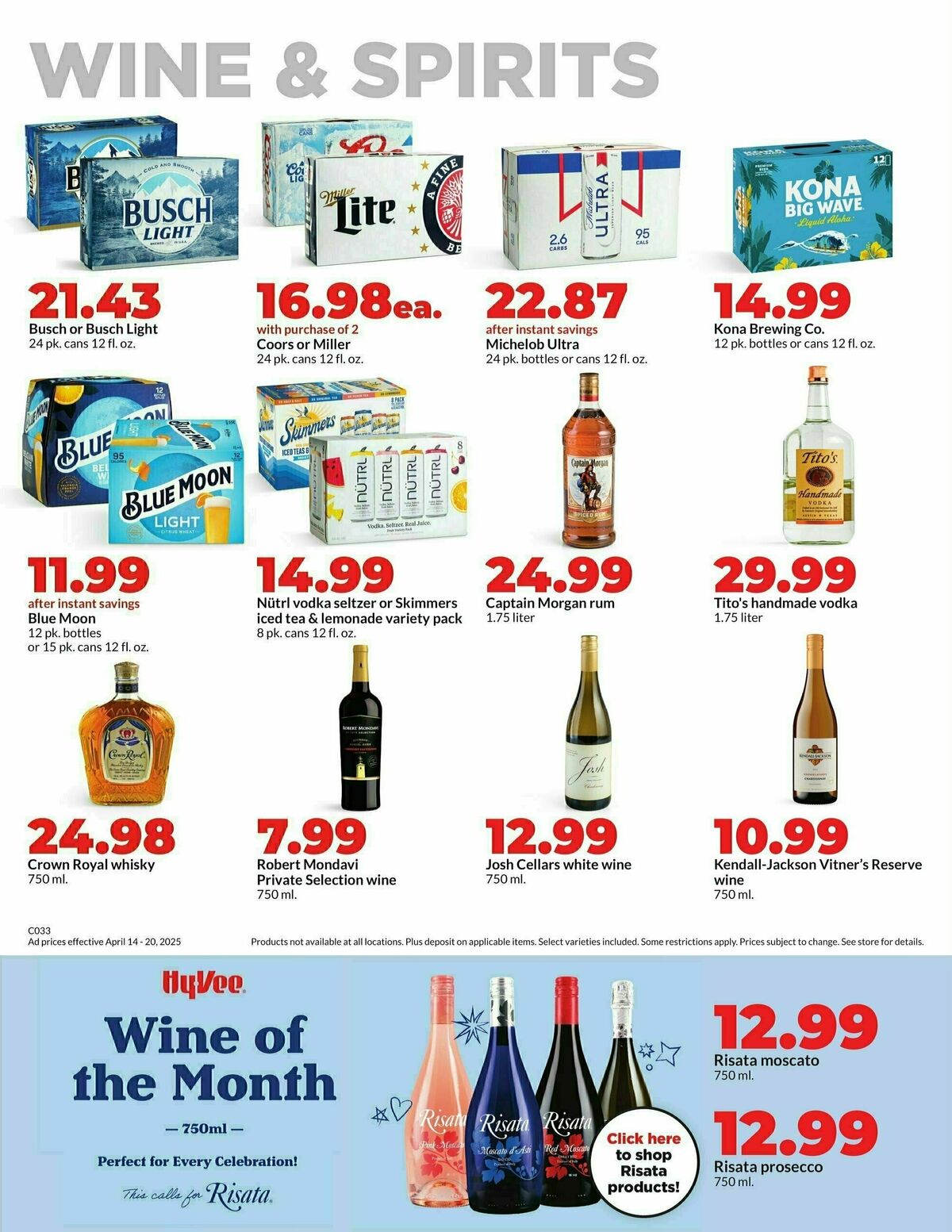 Hy-Vee Weekly Ad from April 14