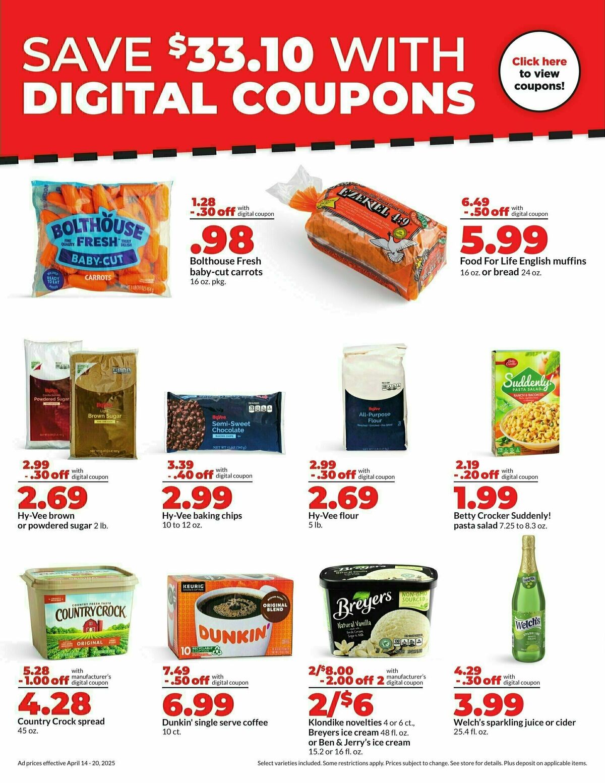 Hy-Vee Weekly Ad from April 14