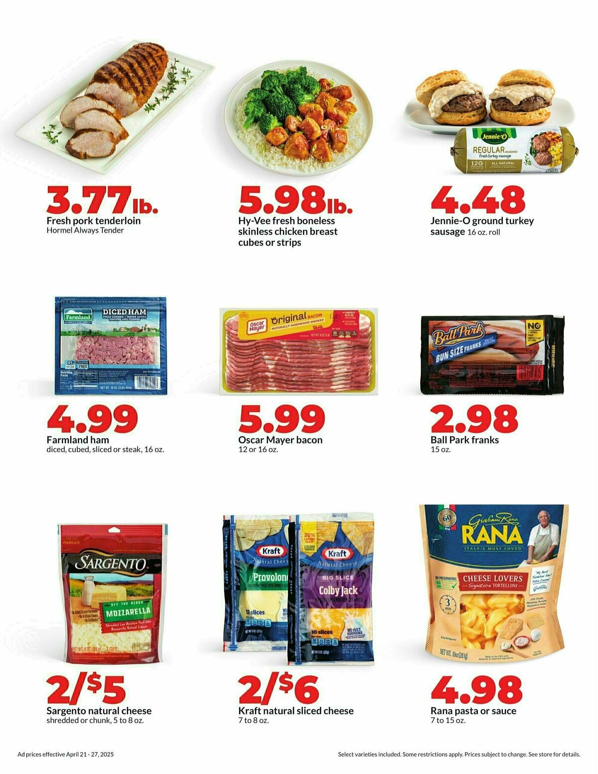 Hy-Vee Weekly Ad from April 21