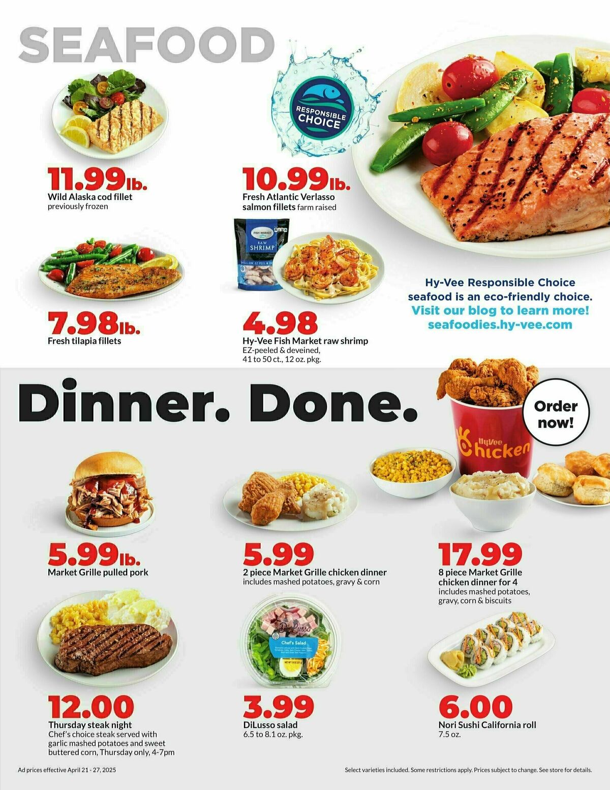 Hy-Vee Weekly Ad from April 21