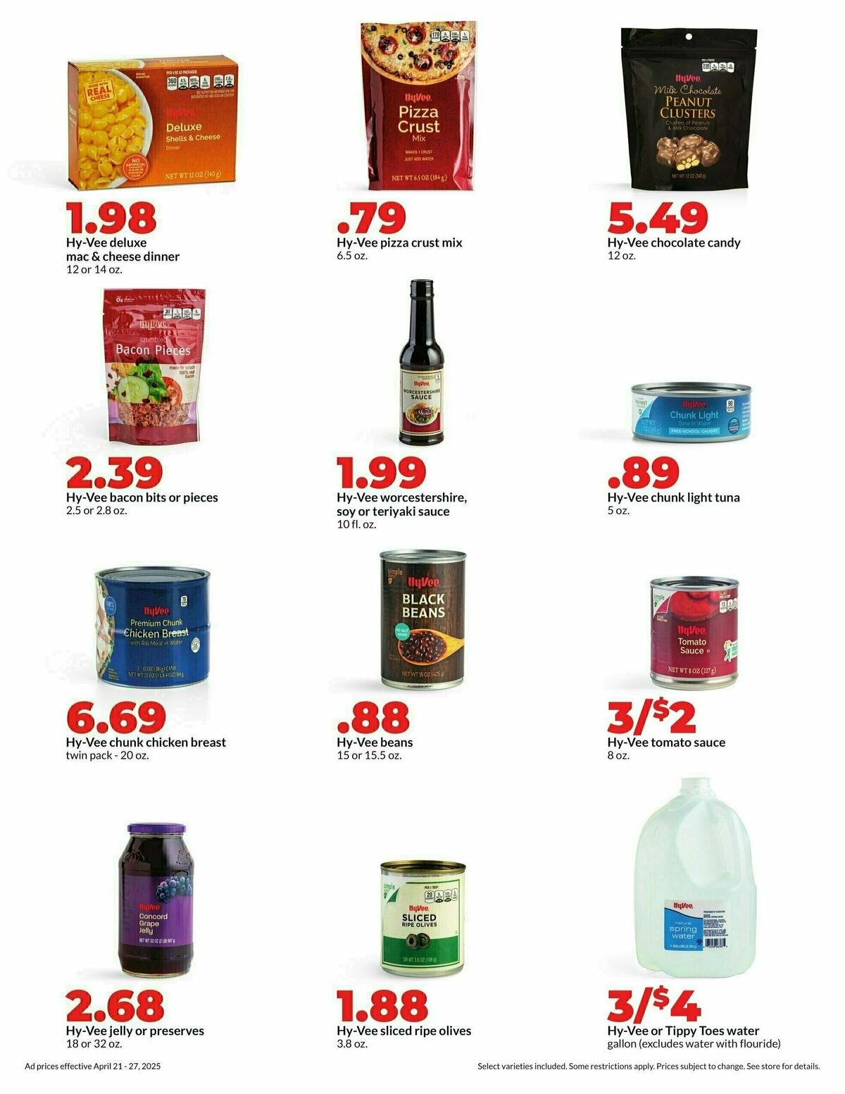 Hy-Vee Weekly Ad from April 21