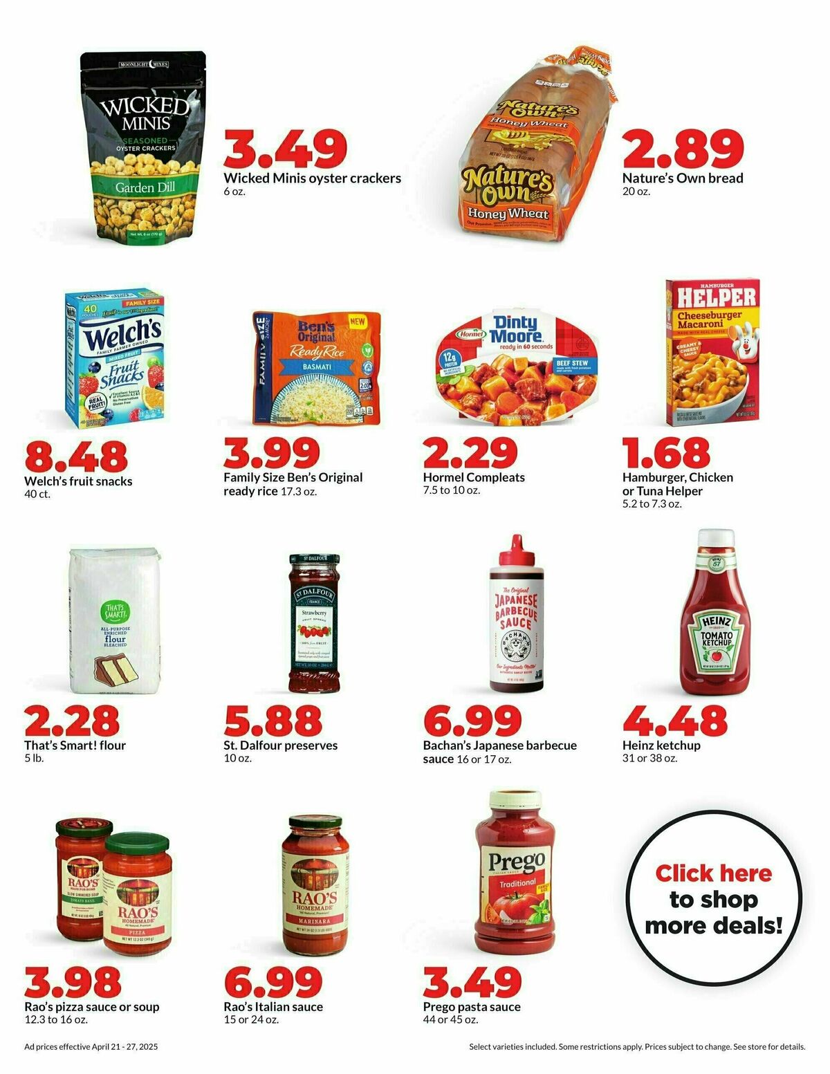 Hy-Vee Weekly Ad from April 21
