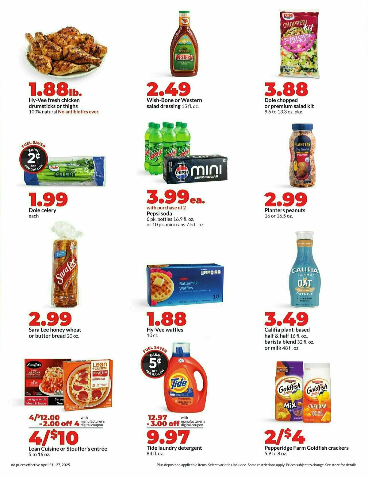Hy-Vee Weekly Ad from April 21