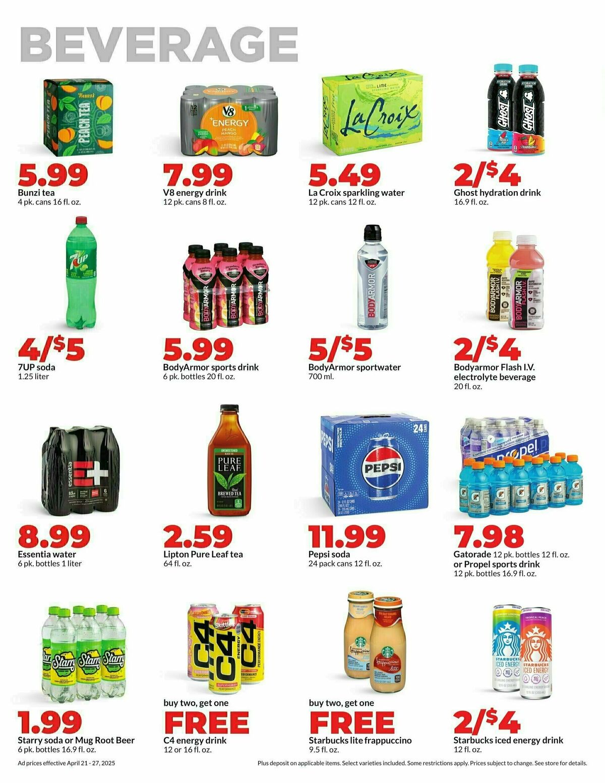 Hy-Vee Weekly Ad from April 21