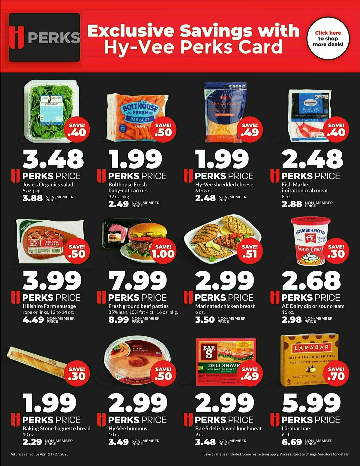 Hy-Vee Weekly Ad from April 21