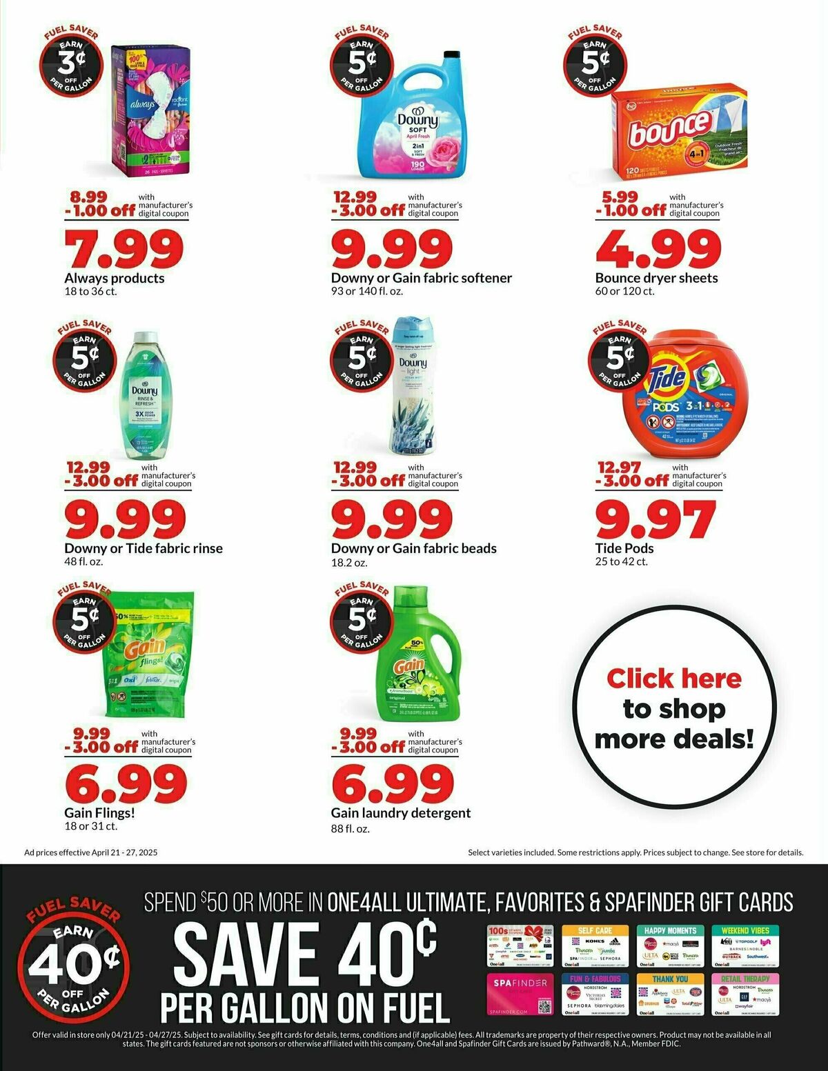 Hy-Vee Weekly Ad from April 21