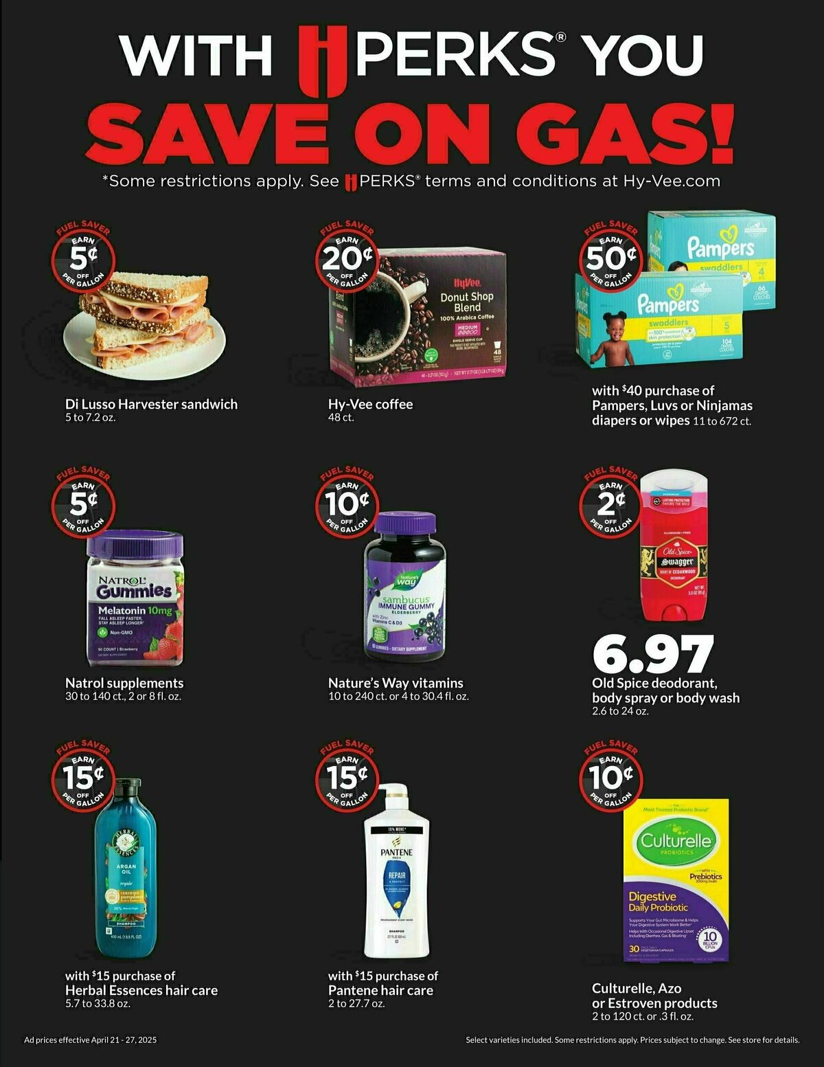 Hy-Vee Weekly Ad from April 21