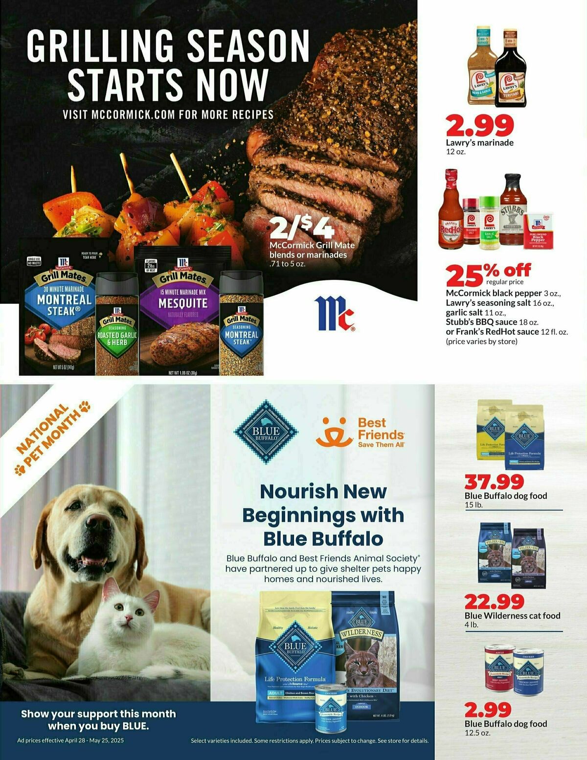 Hy-Vee Deals Good All Month Long Weekly Ad from April 28