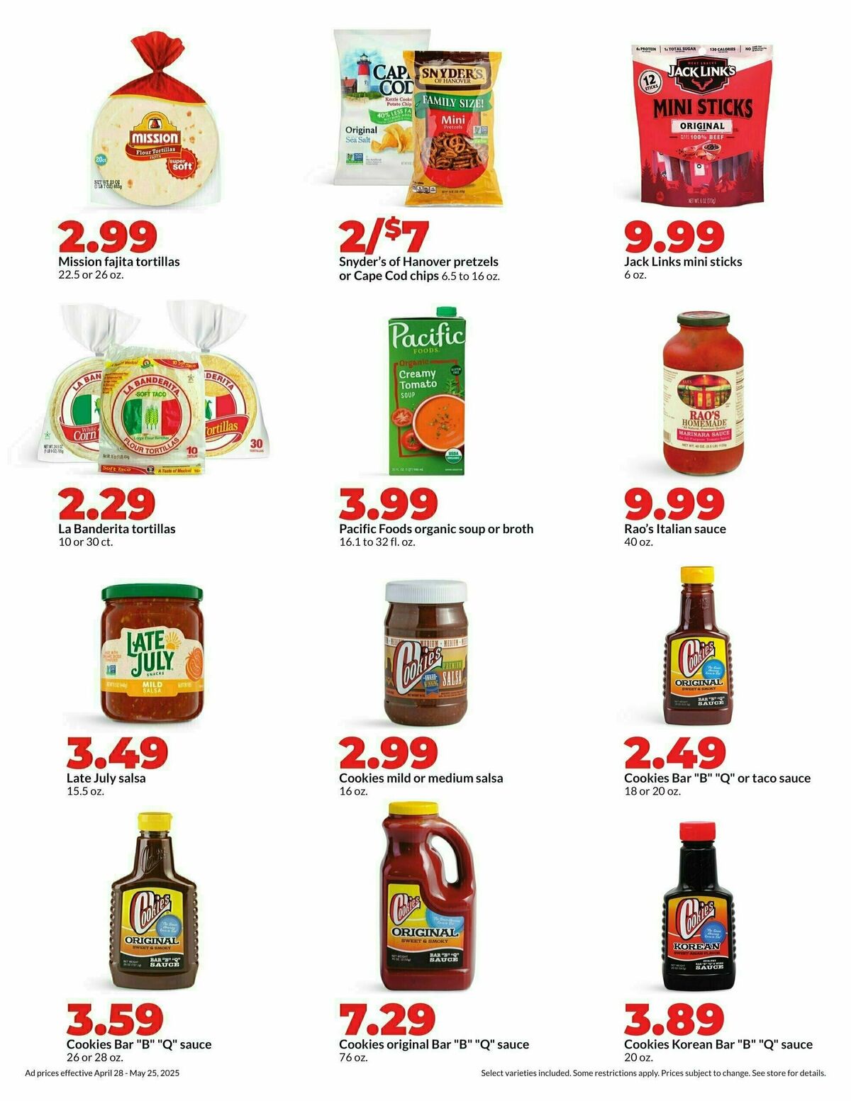 Hy-Vee Deals Good All Month Long Weekly Ad from April 28