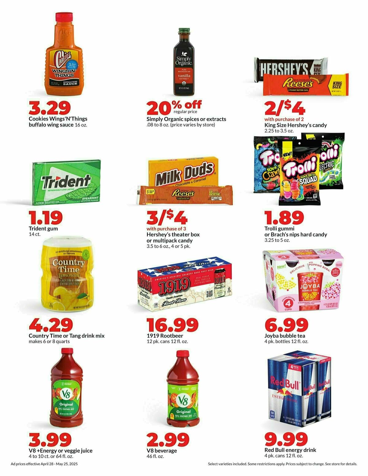 Hy-Vee Deals Good All Month Long Weekly Ad from April 28