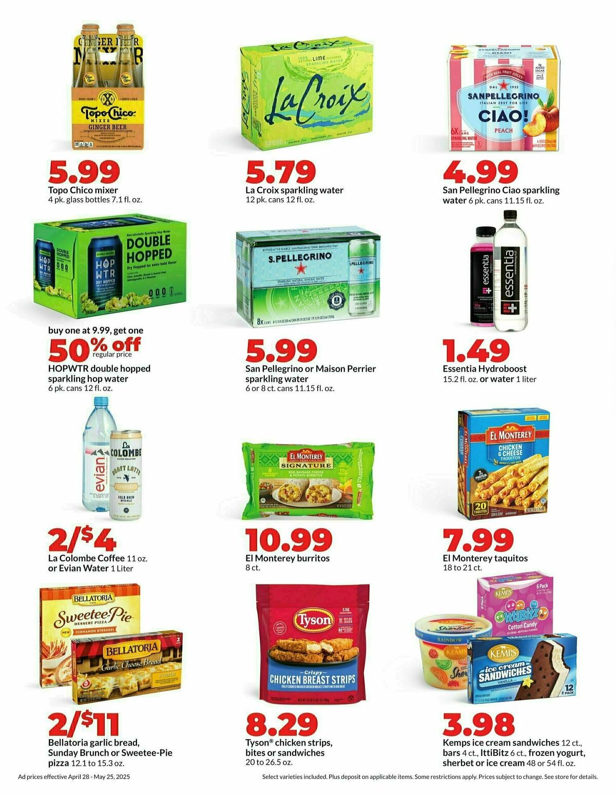 Hy-Vee Deals Good All Month Long Weekly Ad from April 28