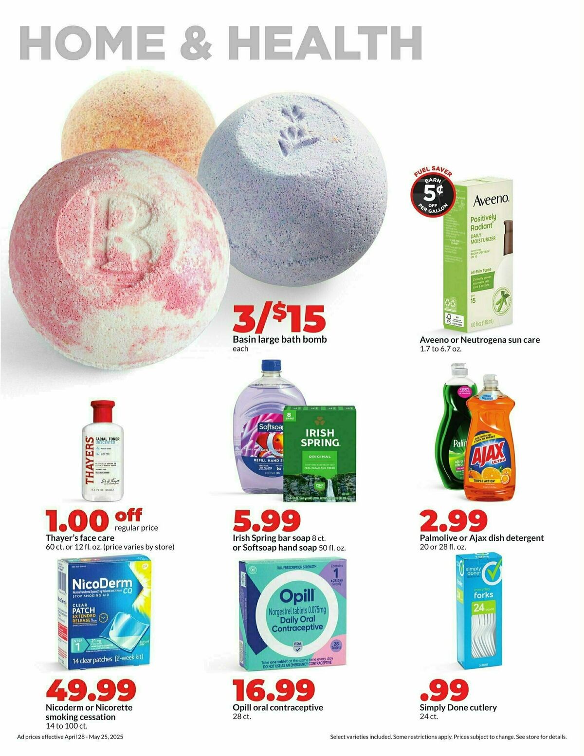 Hy-Vee Deals Good All Month Long Weekly Ad from April 28