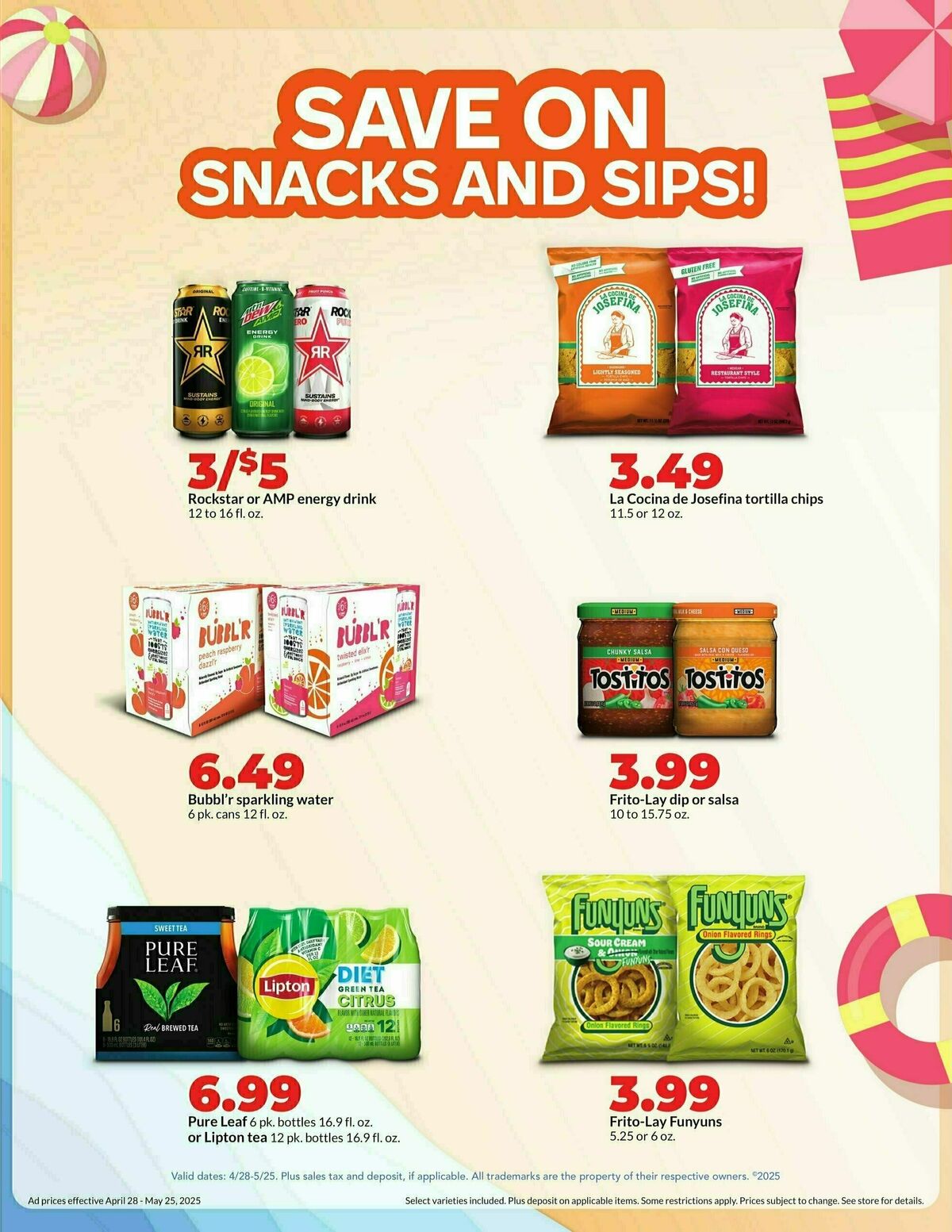 Hy-Vee Deals Good All Month Long Weekly Ad from April 28