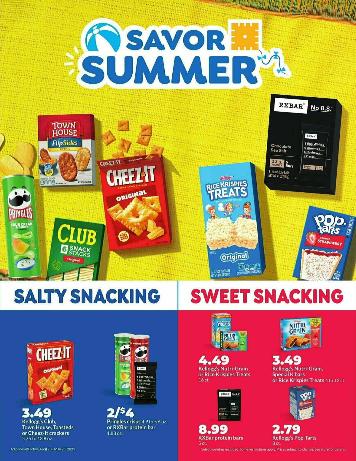Hy-Vee Deals Good All Month Long Weekly Ad from April 28