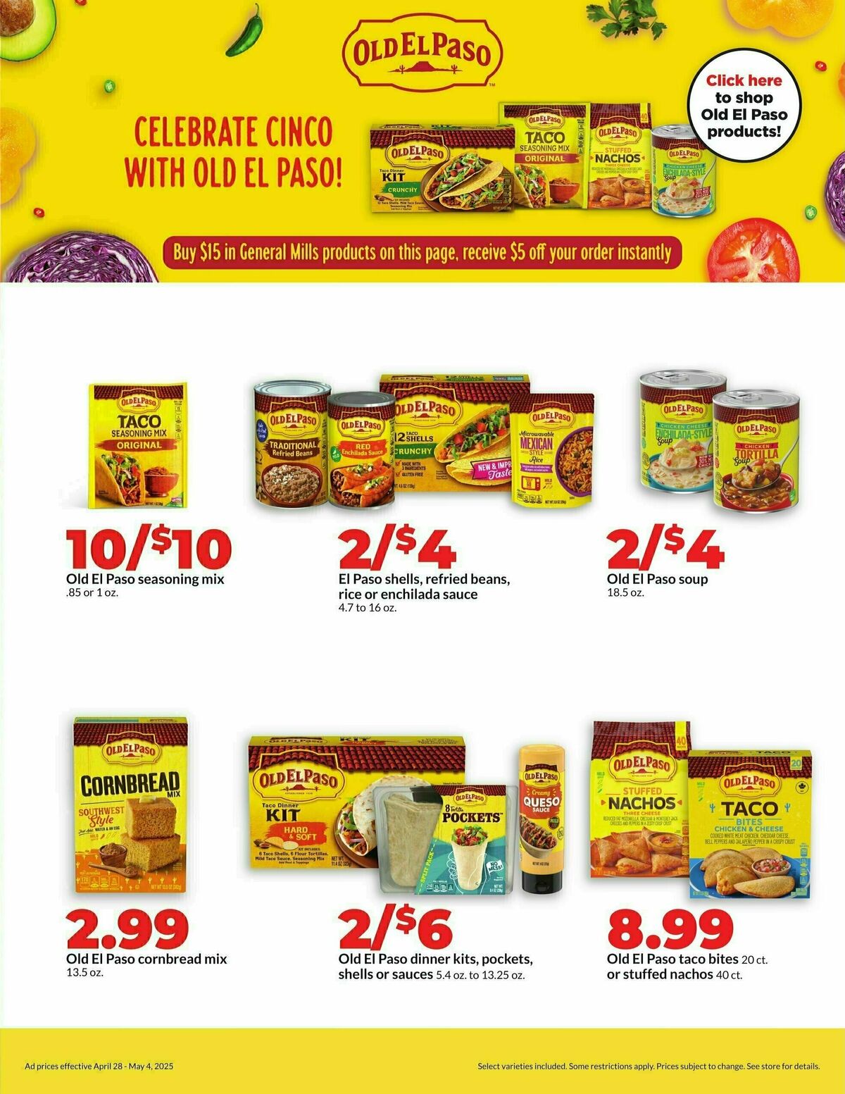 Hy-Vee Weekly Ad from April 28