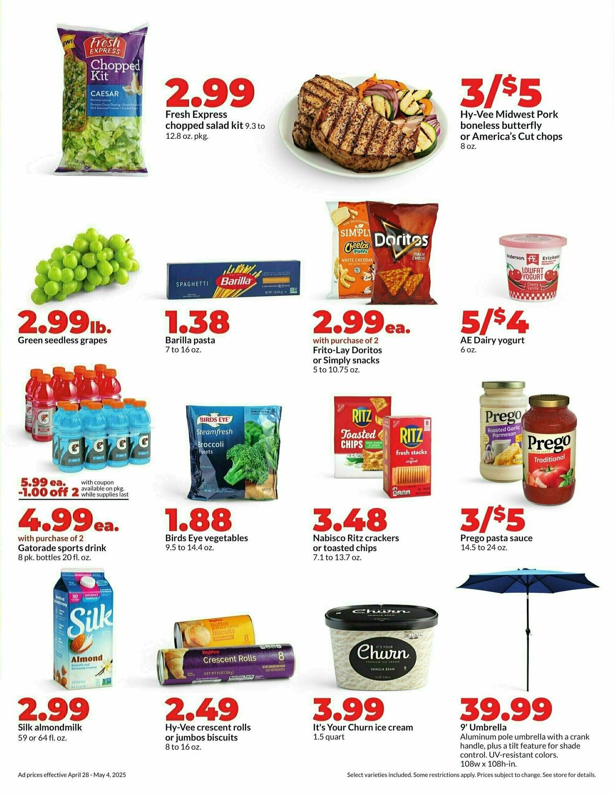 Hy-Vee Weekly Ad from April 28