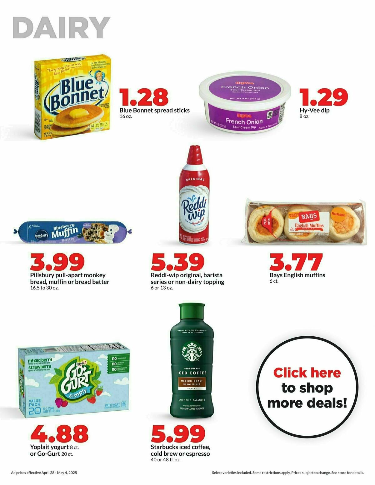 Hy-Vee Weekly Ad from April 28