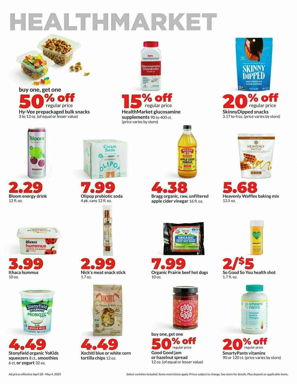Hy-Vee Weekly Ad from April 28