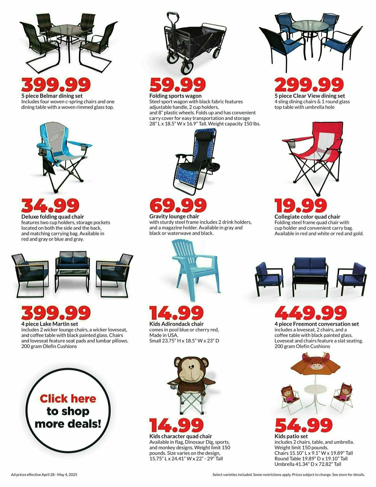 Hy-Vee Weekly Ad from April 28