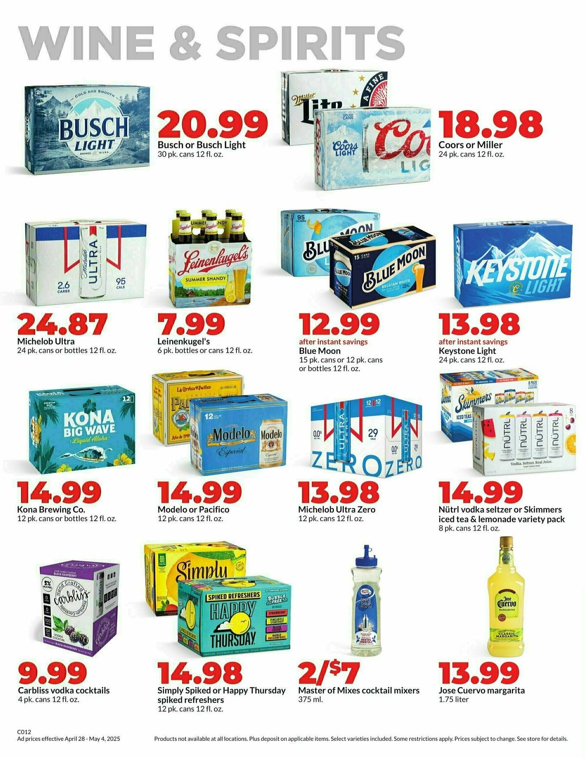 Hy-Vee Weekly Ad from April 28