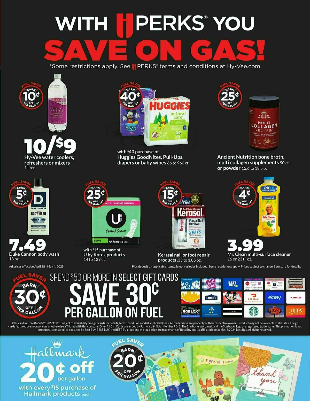 Hy-Vee Weekly Ad from April 28