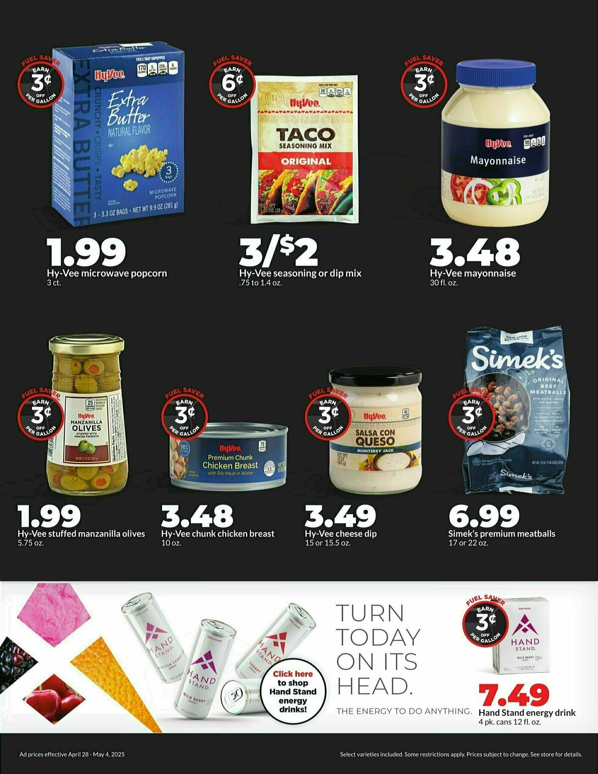 Hy-Vee Weekly Ad from April 28