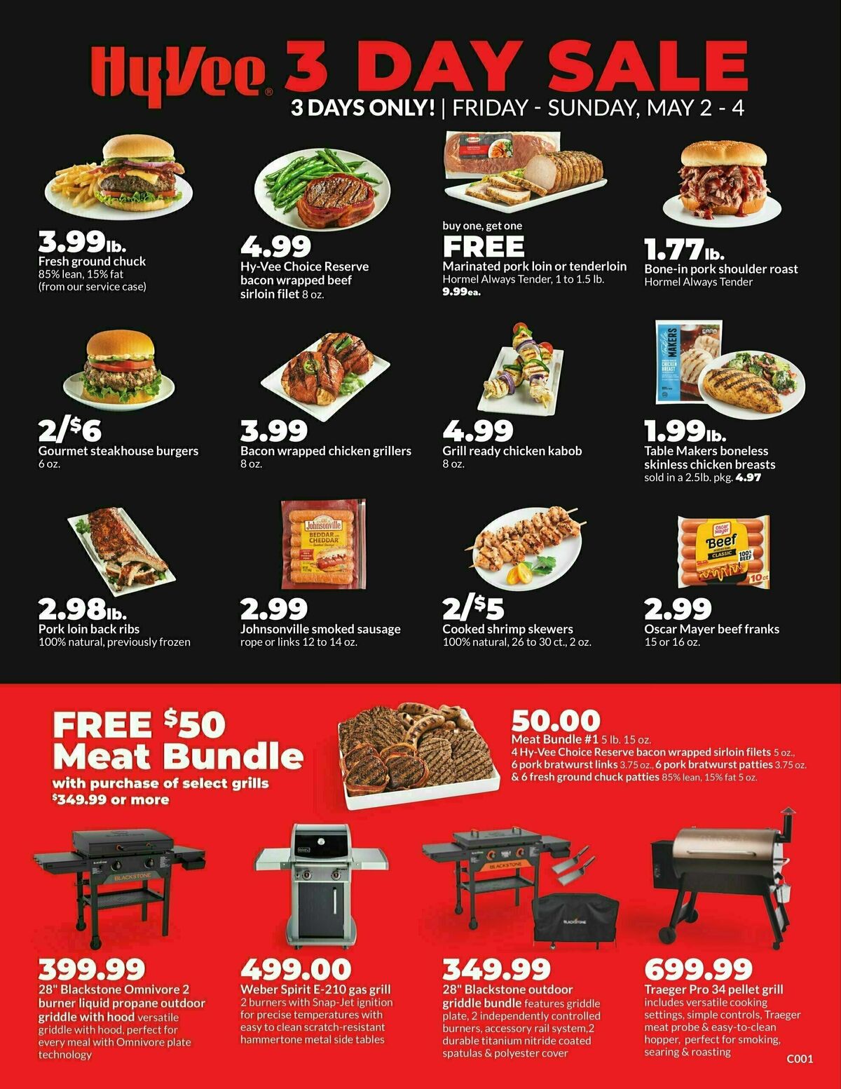 Hy-Vee 3-Day Sale Weekly Ad from May 2